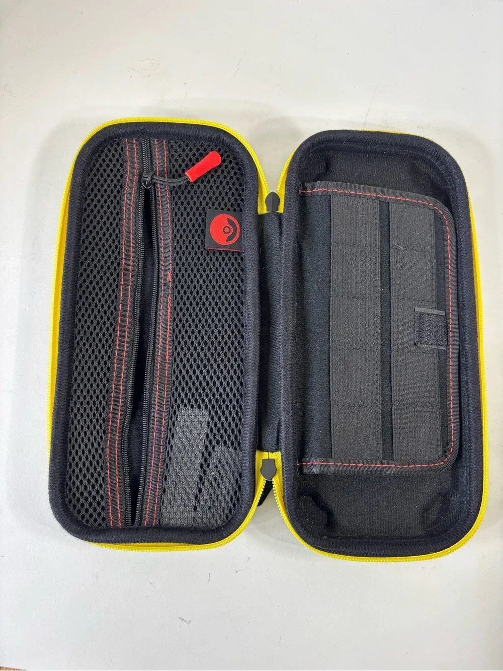 Pikachu Pokémon Nintendo Switch Case Black and Yellow Carrying Case